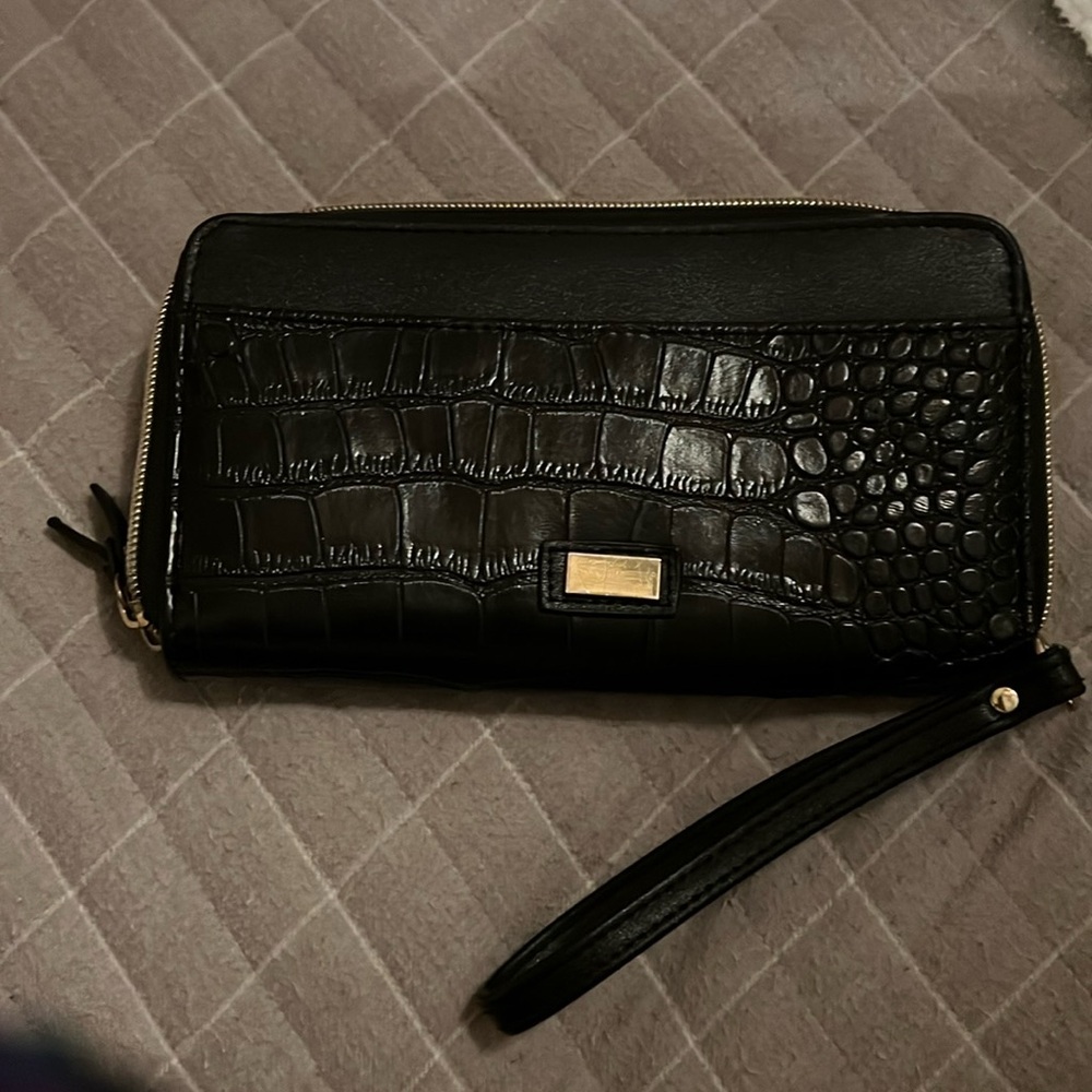 Like new black wristlet